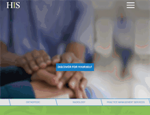 Tablet Screenshot of healthinfoservice.com